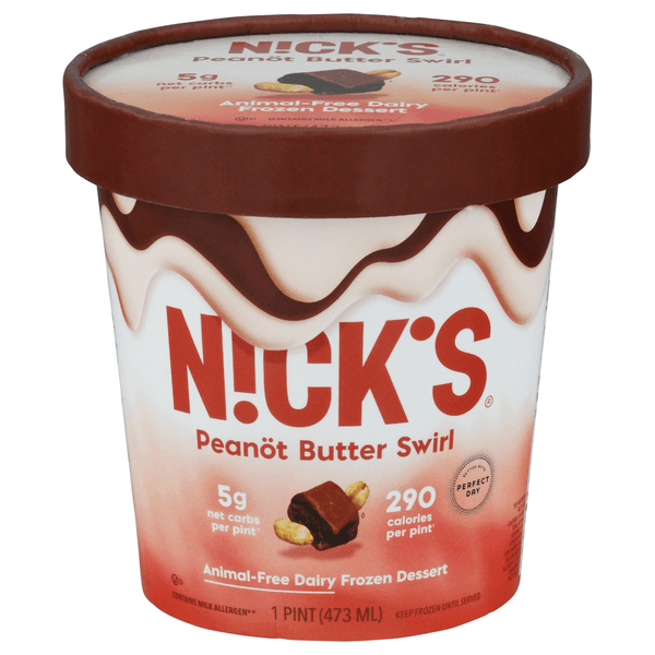 Nick'S Animal Free Dairy  Dessert Peanot Butter Swirl