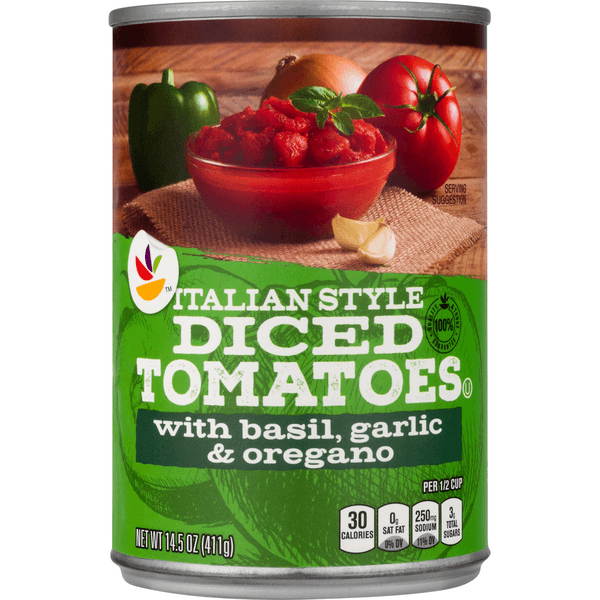 Stop & Shop Italian Style Diced Tomatoes