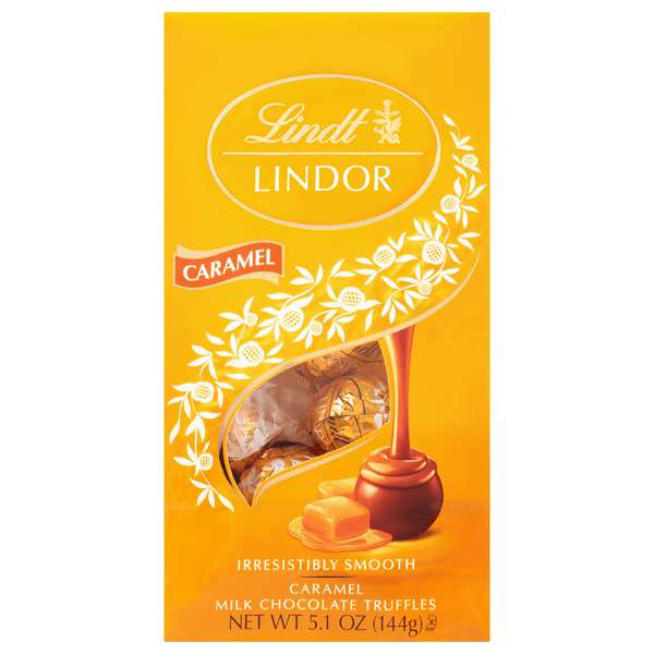 Lindt Lindor Caramel Milk Chocolate Truffles