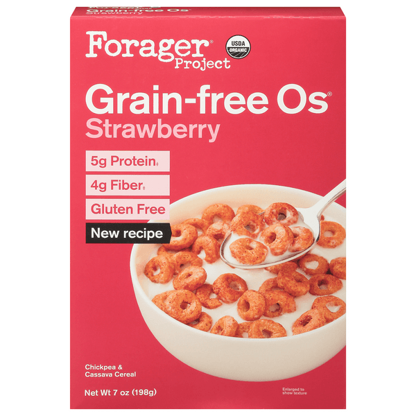 Forager Project Organic Grain Free Strawberry Cereal