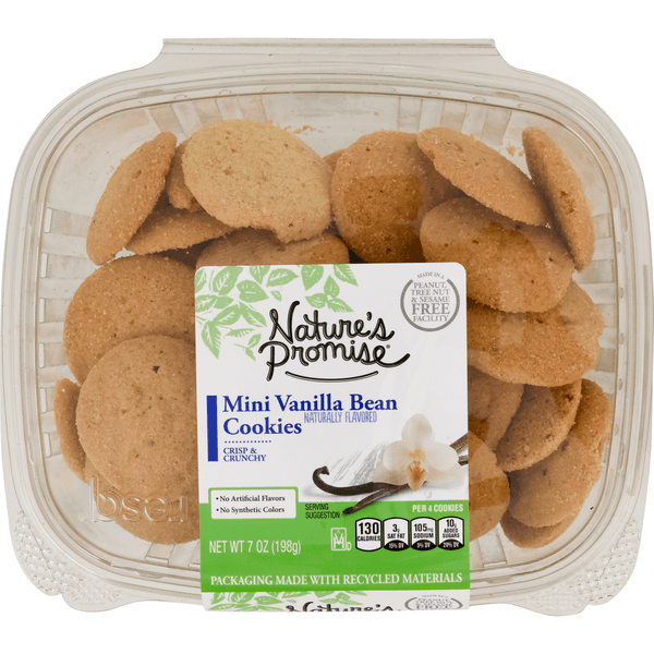 Nature'S Promise Mini Vanilla Bean Cookies
