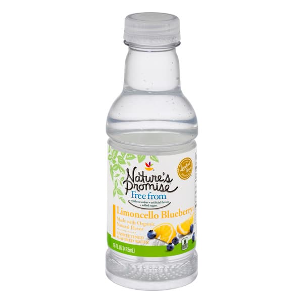 Nature'S Promise Free From Flavored Water Limoncello Blueberry