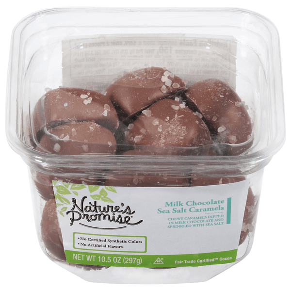 Nature'S Promise Free From Milk Chocolate Sea Salt Caramels