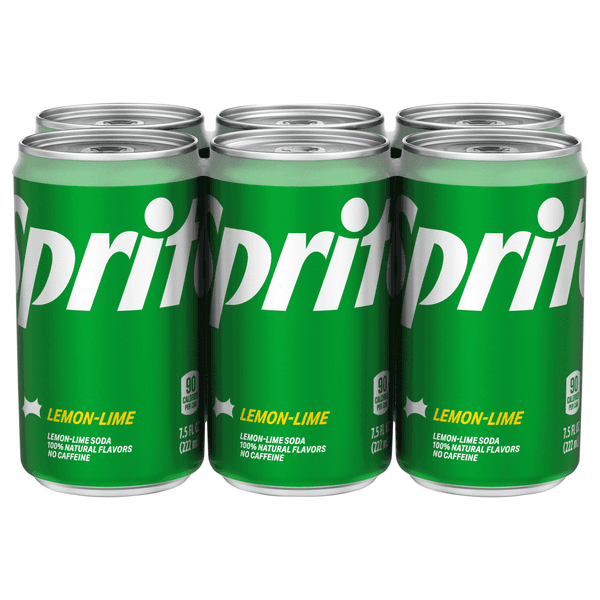 Sprite Soda Pop Lemon Lime Cans