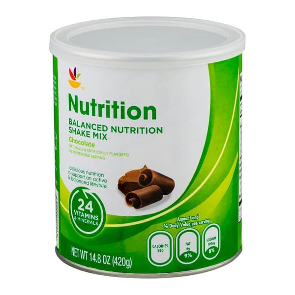 Stop & Shop Nutrition Balanced Nutrition Shake Mix Chocolate