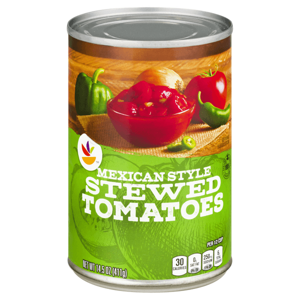 Our Brand Stewed Tomatoes Mexican Style