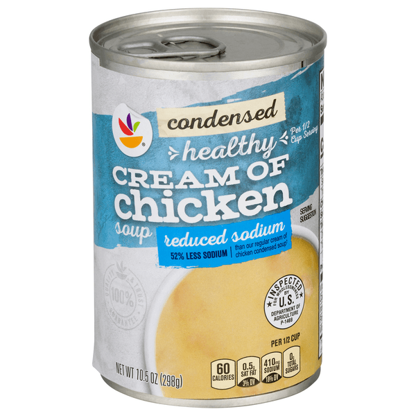 Stop & Shop Condensed Healthy Reduced Sodium Cream Of Chicken Soup