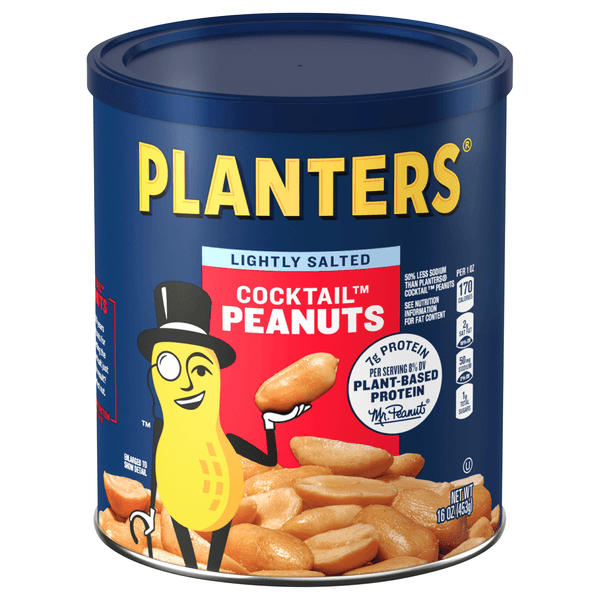 Planters Peanuts Cocktail Lightly Salted