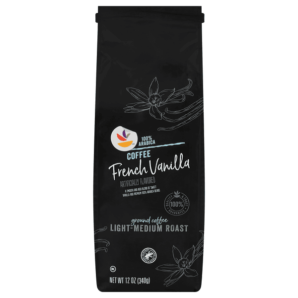 Stop & Shop French Vanilla Flavored Light-Medium Ground Coffee