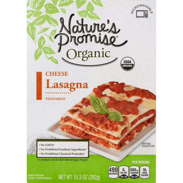 Nature'S Promise Organic Lasagna Cheese
