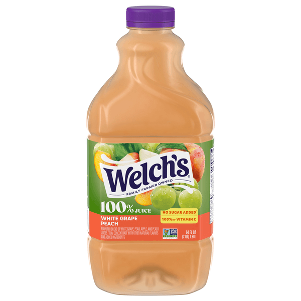Welch'S White Grape Peach Juice