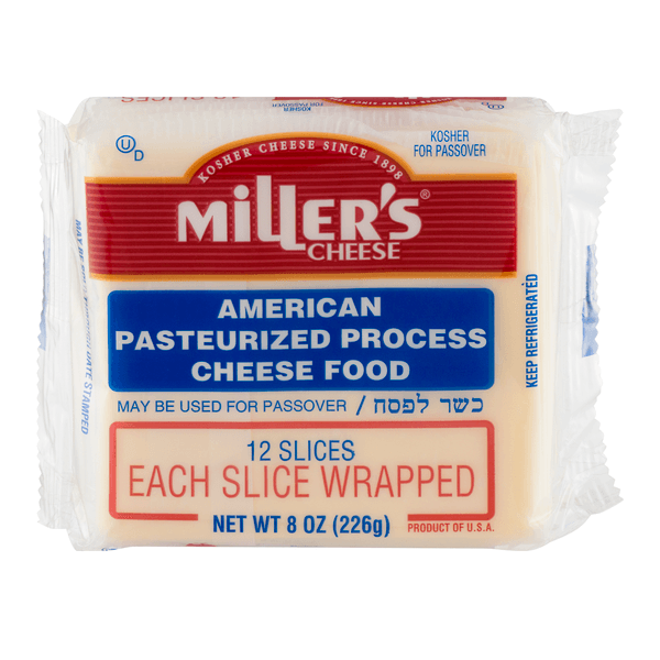 Miller'S White American Cheese