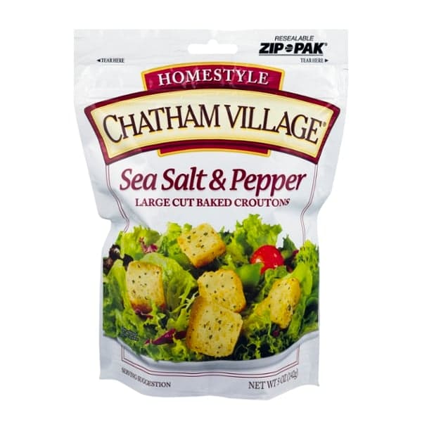 Chatham Village Croutons Sea Salt & Pepper
