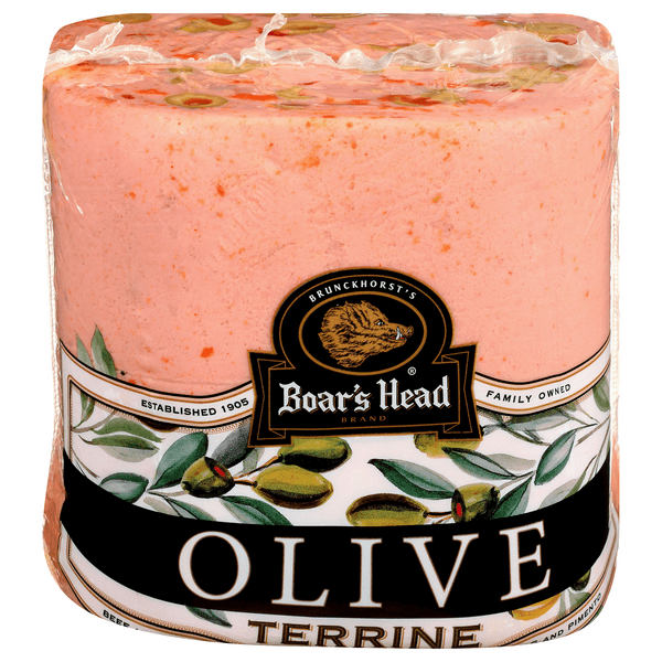 Boar'S Head Deli Olive Loaf (Thin Sliced