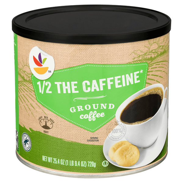Stop & Shop 1/2 The Caffeine Medium Roast Ground Coffee