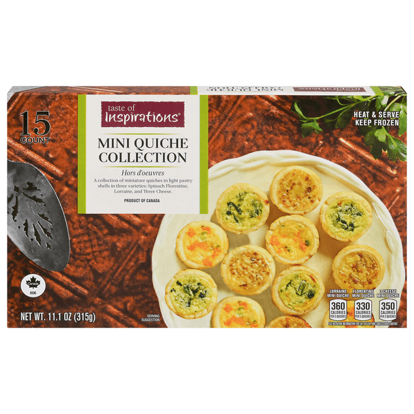 Taste Of Inspirations Mini Quiche Collection