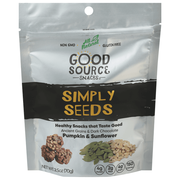 Good Source Snacks Simply Seeds Pumpkin & Sunflower Gluten Free
