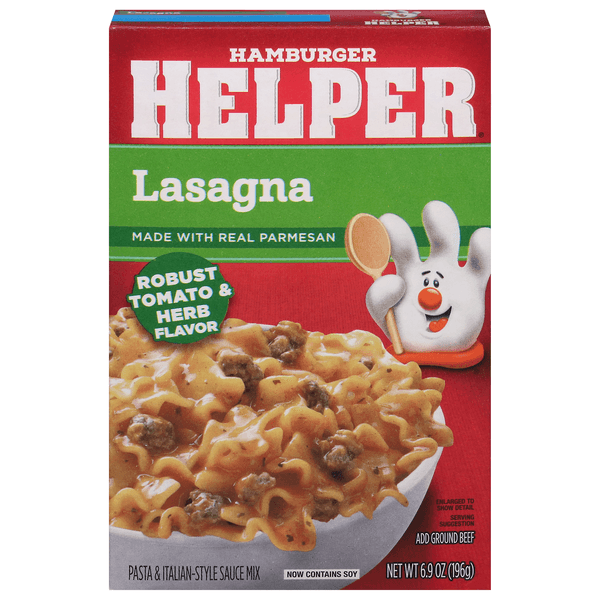 Betty Crocker Hamburger Helper Lasagna Box