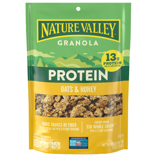 Nature Valley Granola, Protein, Oats & Honey