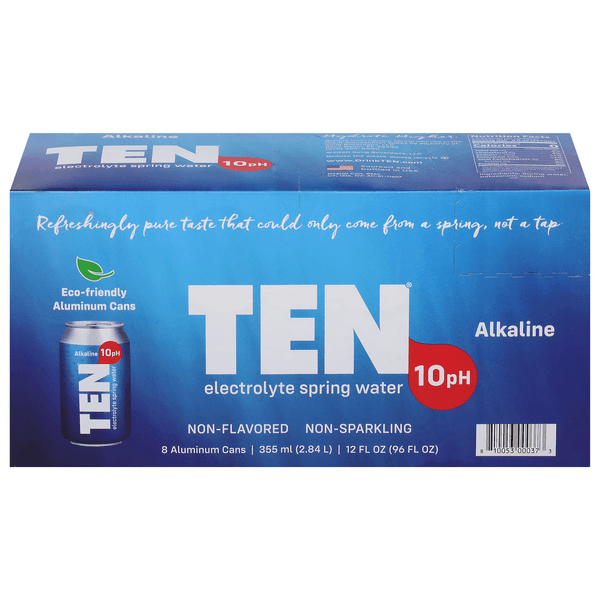 Ten Alkaline Electrolyte Spring Water
