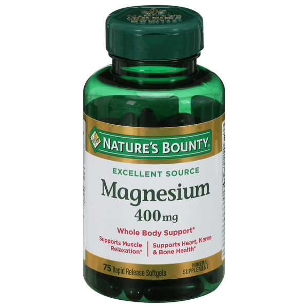 Nature'S Bounty Magnesium Softgels