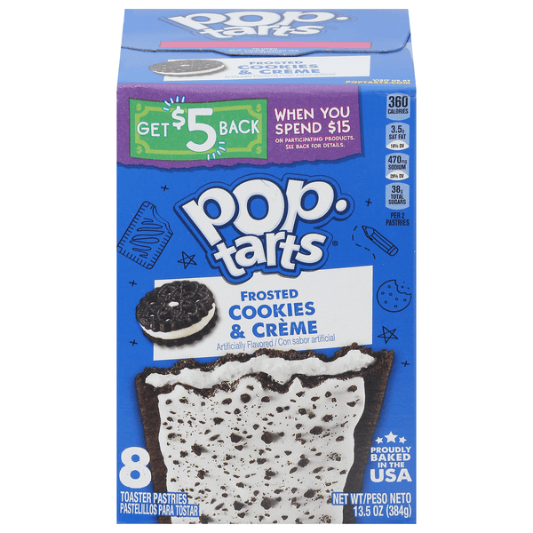 Is it Chestnut Free? Kellogg's Pop Tarts Cookies And Creme
