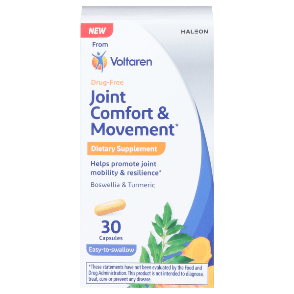 Voltaren Joint Comfort & Movement Capsules Boswelia & Turmeric
