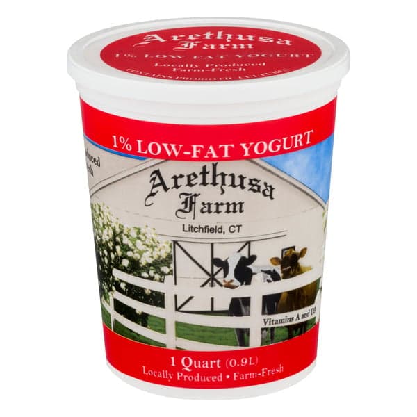 Arethusa Farm 1% Low Fat Plain Yogurt