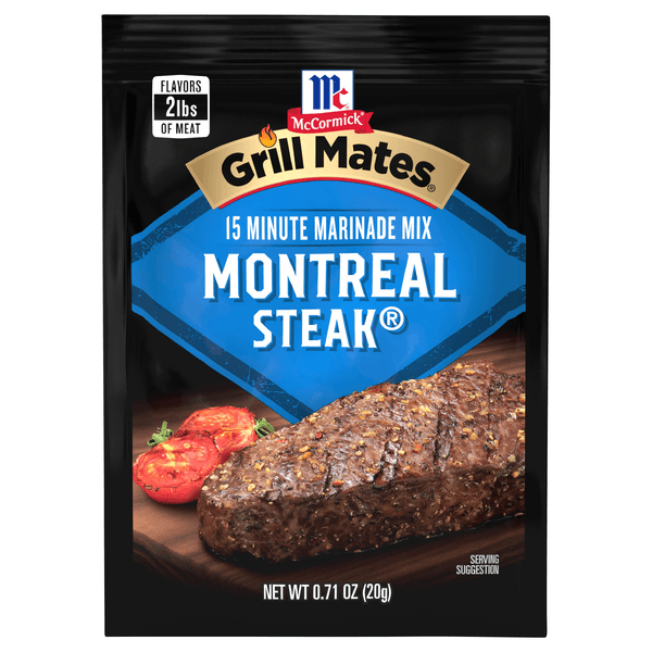 Mccormick Grill Mates Montreal Steak Marinade Seasoning Mix