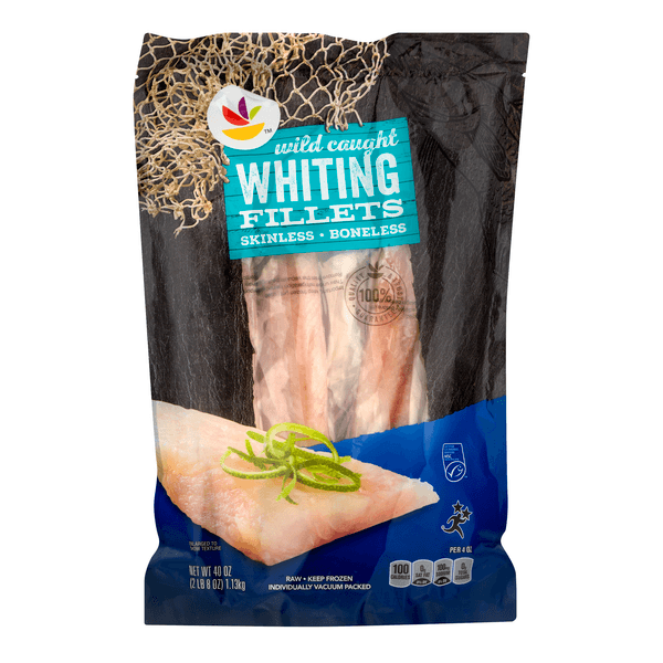 Stop & Shop Wild Caught Boneless Skinless Whiting Fillets