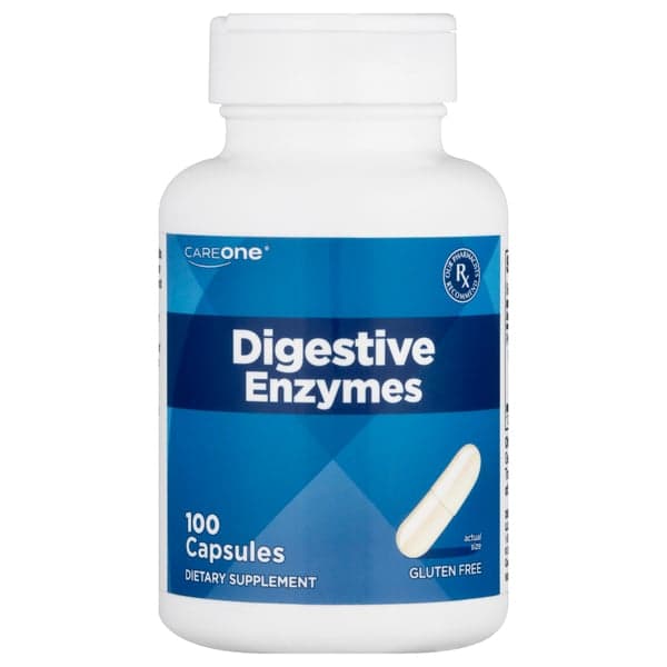 Careone Digestive Enzymes Capsules Gluten Free