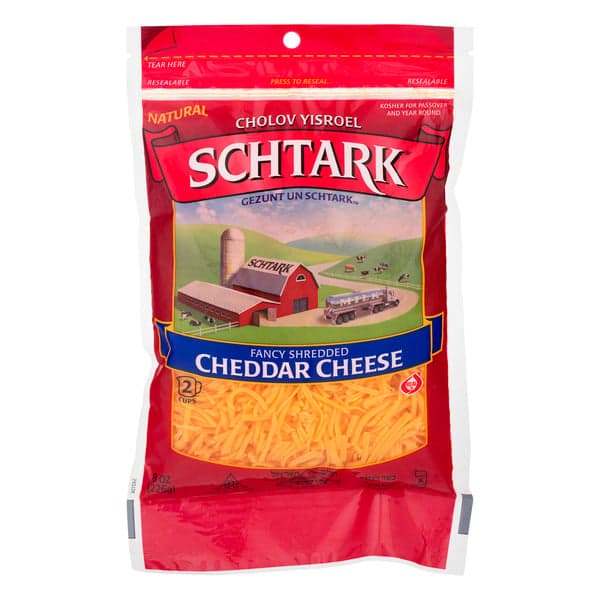Schtark Cheese Cheddar Shredded