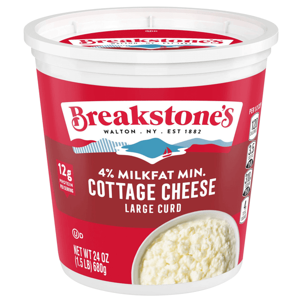 Breakstone'S Cottage Cheese 4% Milkfat Large Curd