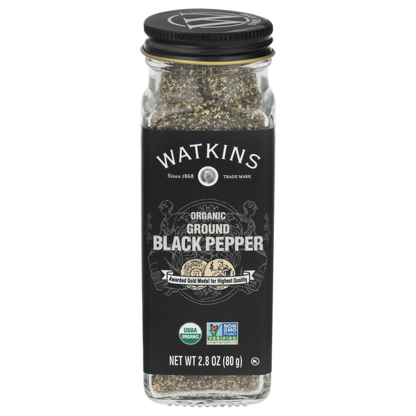 Watkins Black Pepper Ground Organic
