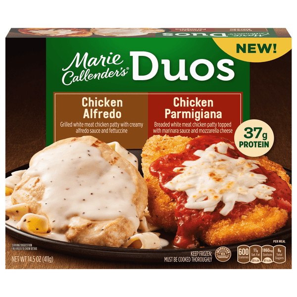 Marie Callender'S Duos Chicken Alfredo, Chicken Parmigiana