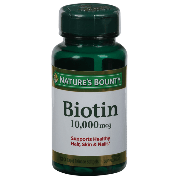 Nature'S Bounty Biotin 10,000 Mcg Softgels
