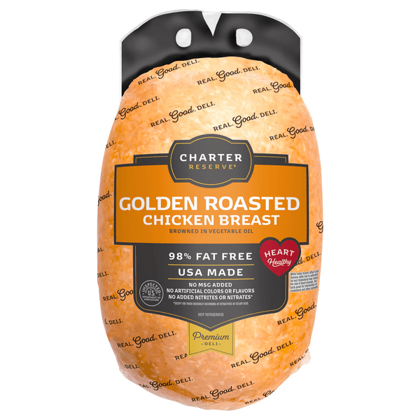 Charter Reserve Deli Golden Roasted Chicken Breast (Thin Sliced