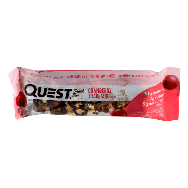 Quest Snack Bar Cranberry Trail Mix