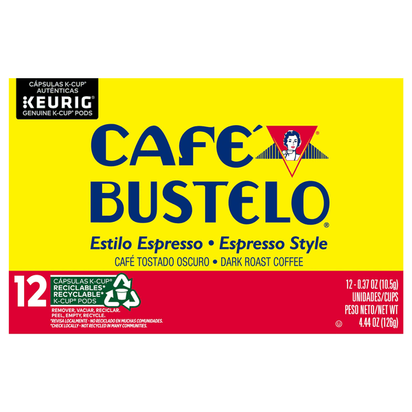 Cafe Bustelo Esprsso Kcup