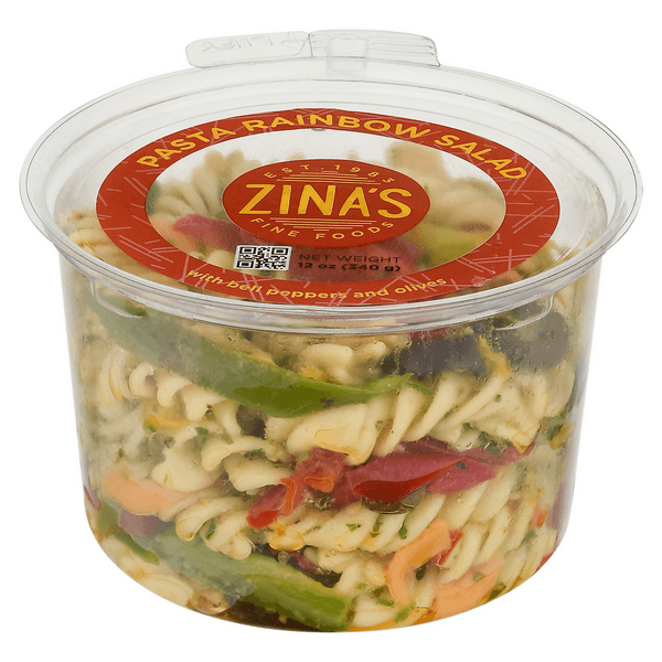 Zina'S Salads Pasta Rainbow