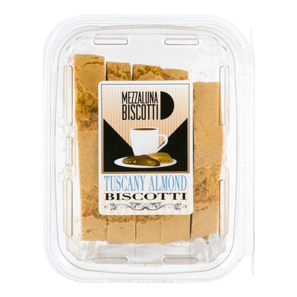 Mezzaluna Biscotti Tuscany Almond Biscotti