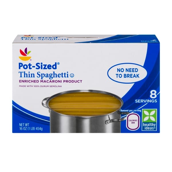 Stop & Shop Pot-Sized Spaghetti Pasta Thin