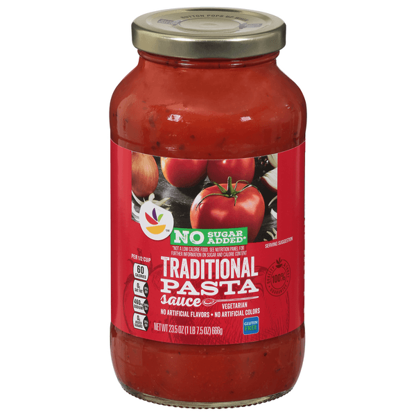 Stop & Shop Pasta Sauce Traditional No Sugar Added