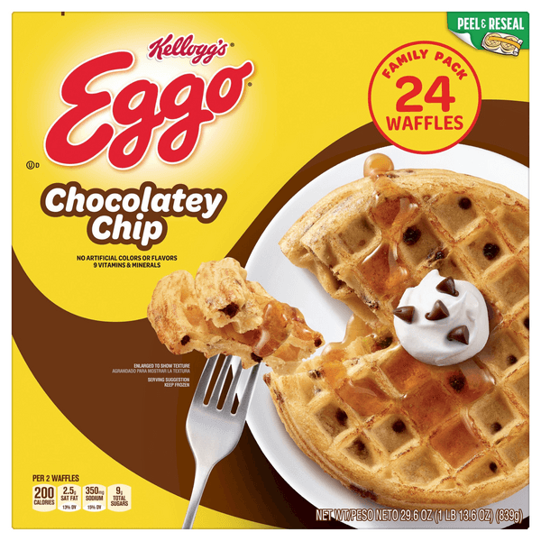 Eggo Chocolatey Chip Waffles