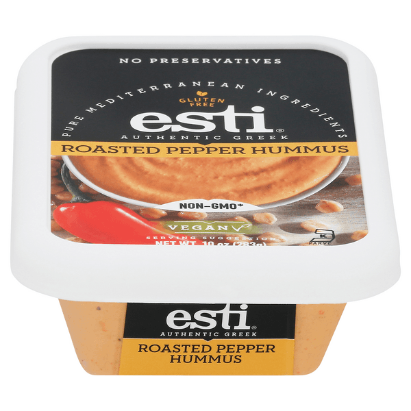 Esti Authentic Greek Roasted Pepper Hummus Vegan