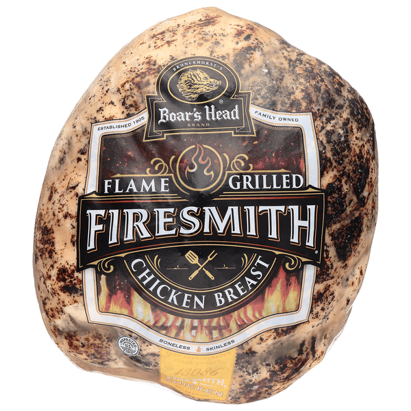 Boar'S Head Deli Chicken Breast Flame Grilled Firesmith (Regular Sliced
