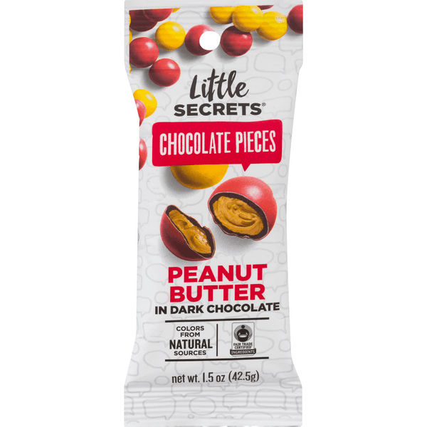 Little Secrets Chocolate Pieces Peanut Butter In Dark Chocolate