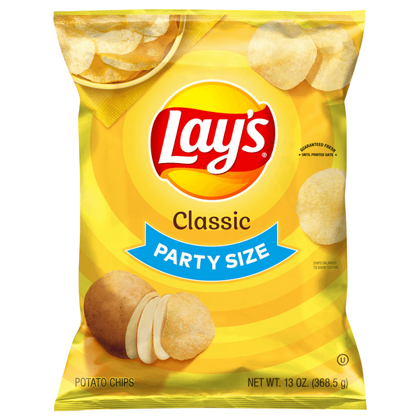 Lays Classic Party Size Potato Chips