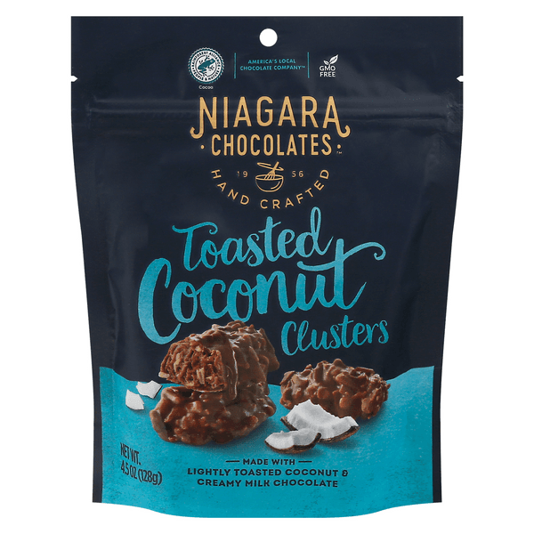 Niagara Chocolates Toasted Coconut Clusters