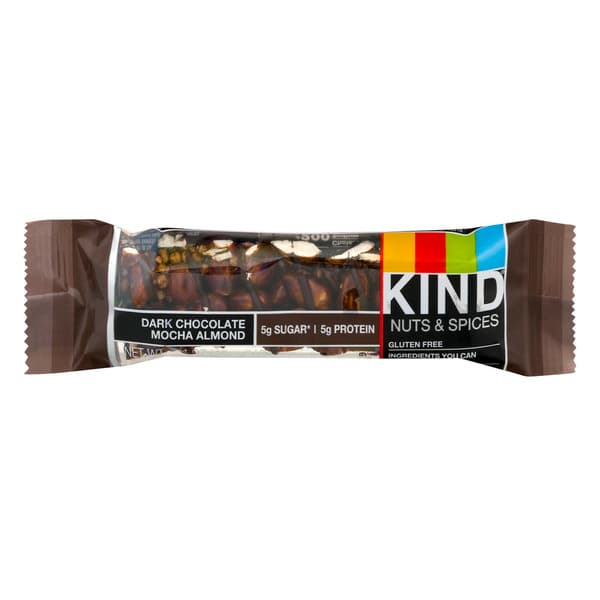 Kind Snacks Dark Chocolate Mocha Almond Nuts & Spices Bar